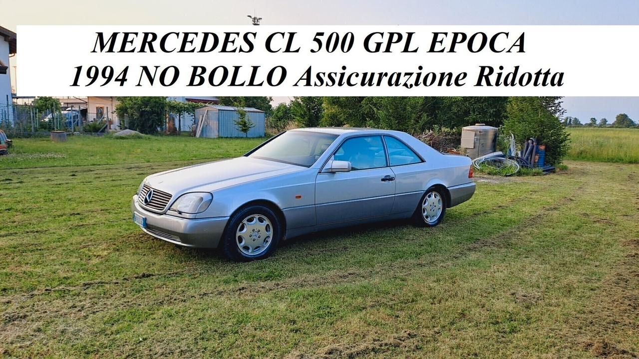 Mercedes-benz 500 CL EPOCA GPL