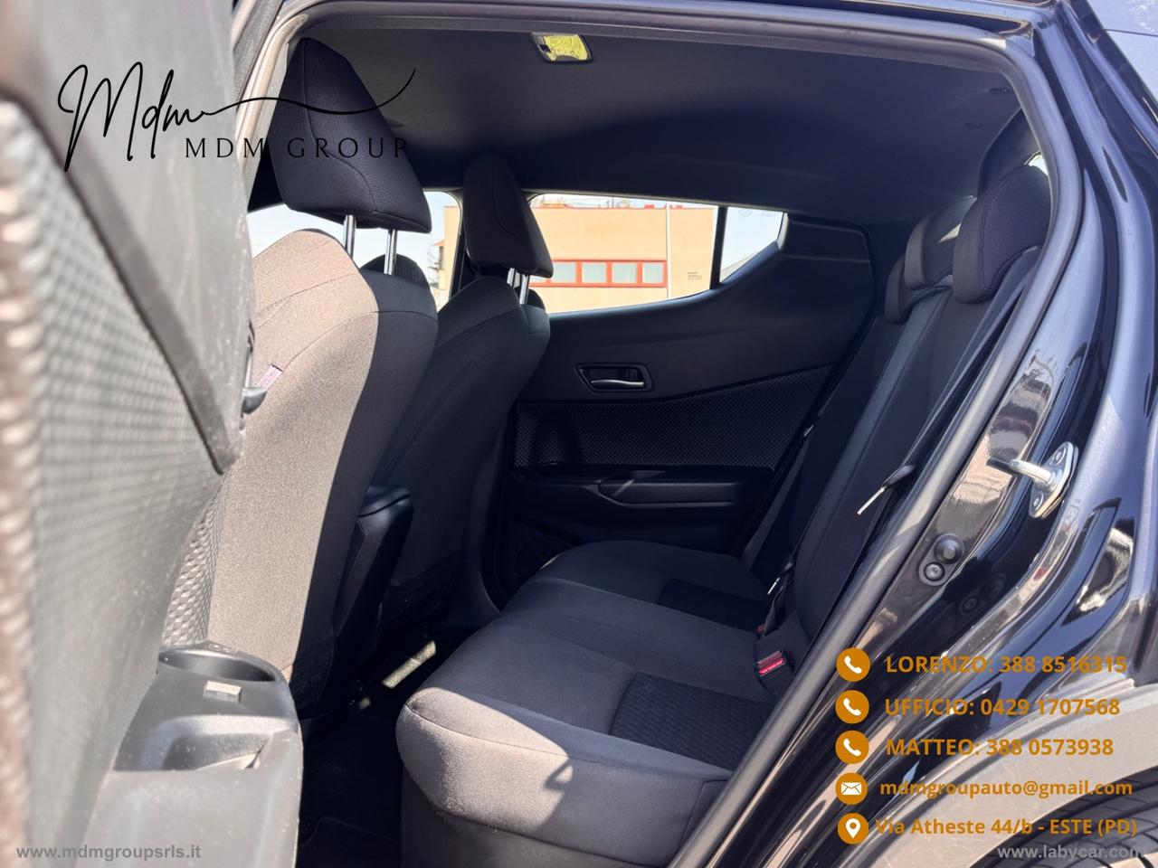 TOYOTA C-HR 1.8 Hybrid E-CVT Black Edition OK NEOPATENTATI