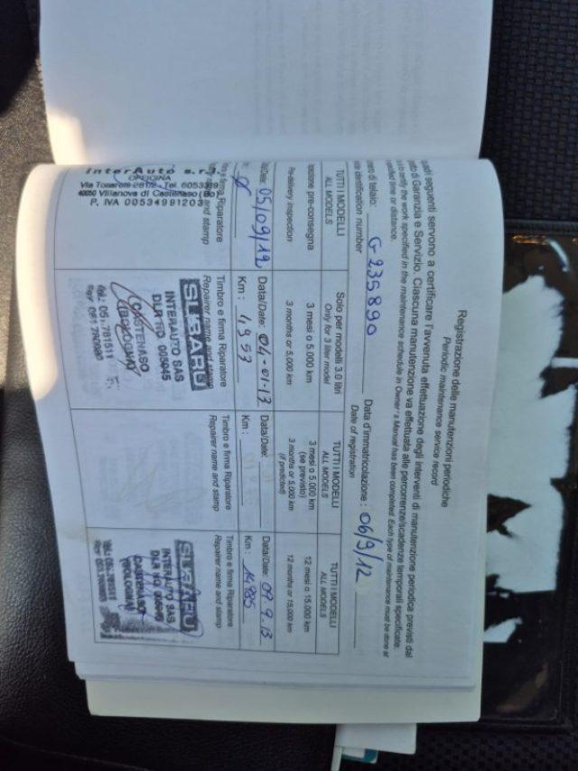 SUBARU Forester 2.0D 4X4 TAGLIANDI CERTIFICATI SUBARU