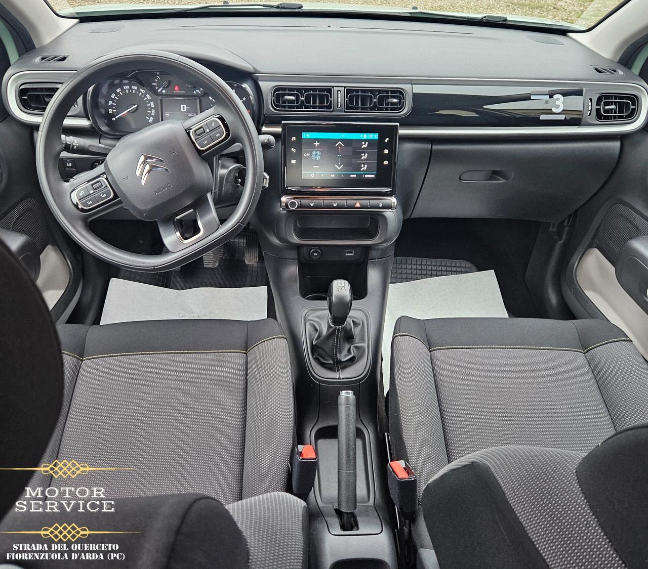 Citroen C3 verde TIFFANY 1.2 benz 66000KM DA 99€ MESE