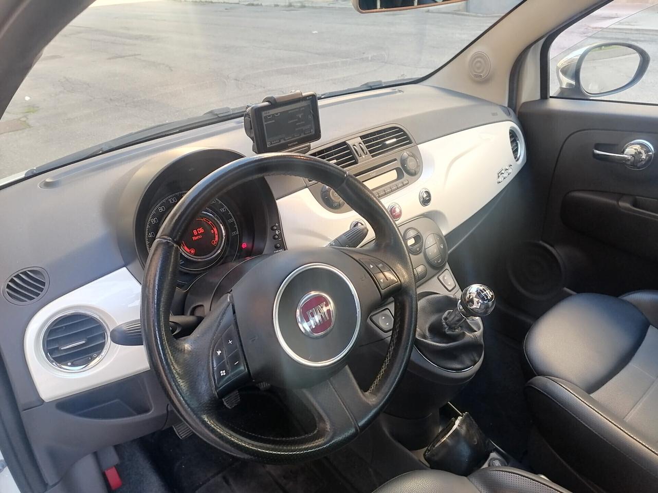 Fiat 500 1.2 SPORT TETTO APRIBILE/NAVI/PELLE full