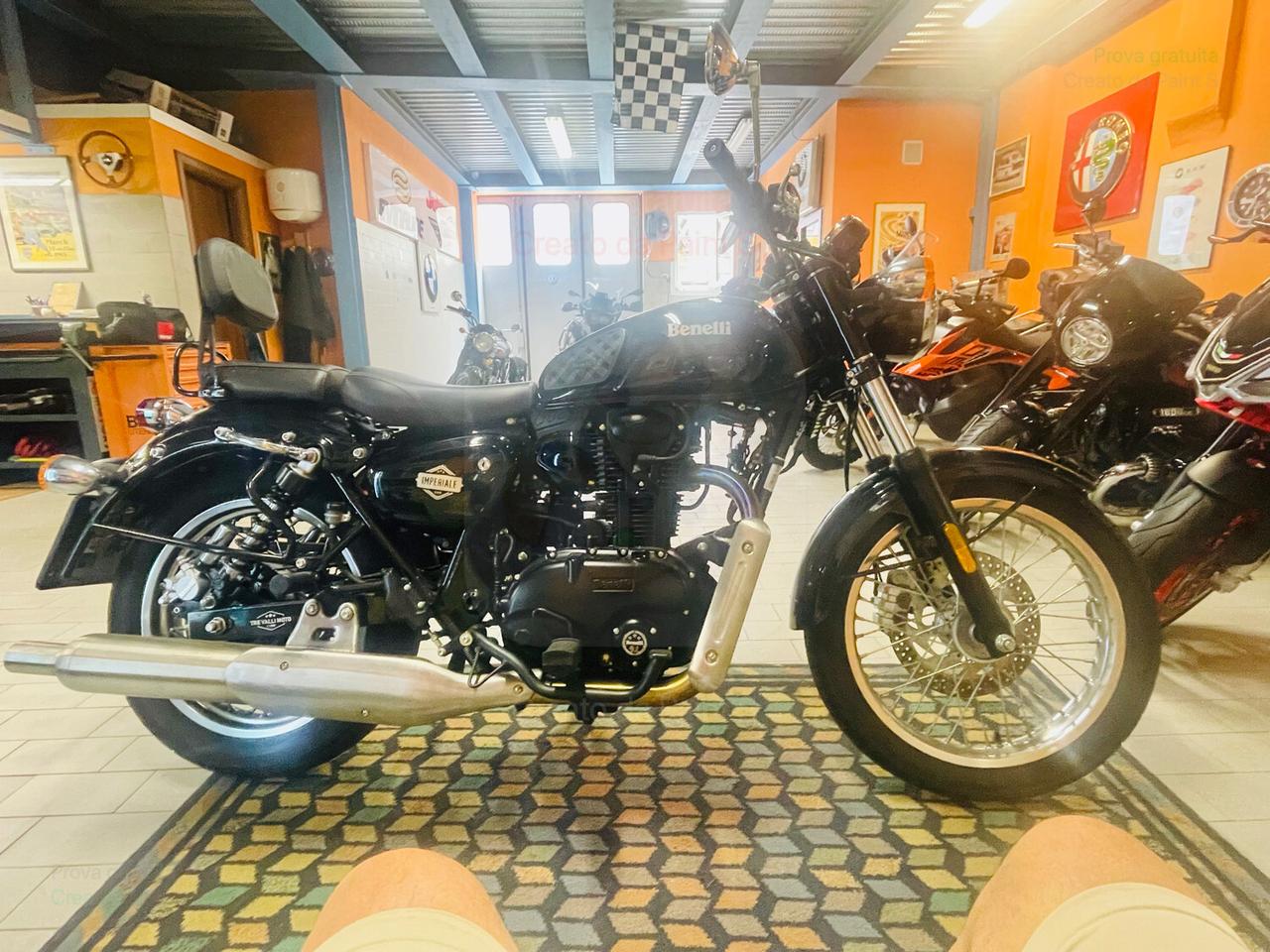 Benelli Imperiale 400 BORSE ORIGINALI