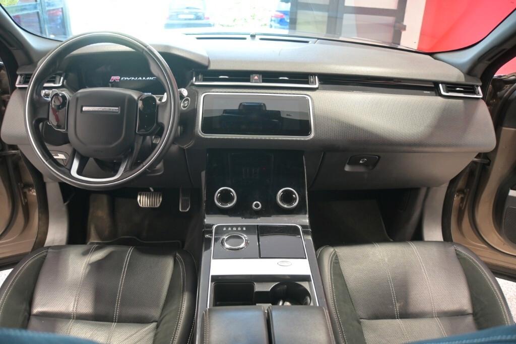 RANGE ROVER VELAR 2.0D I4 241CV AWD R-DYNAMIC S ( FARI LED - PELLE - TETTO PANORAMICO APR. - CRUISE - COCKPIT - NAVI - MIRROR - PDC - TELECAMERA POST. - CERCHI 19 ) KM 59000
