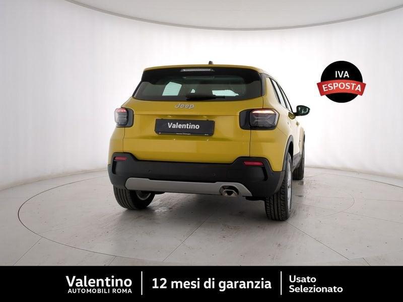 Jeep Avenger 1.2 Turbo 100 CV Altitude