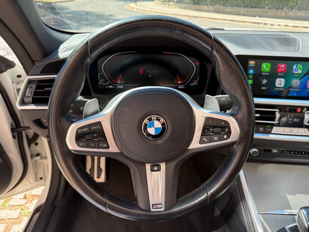 Bmw 420 i M Sport Cabrio full optional prezzo reale no vincolo finanziamento air scarf leve al volante
