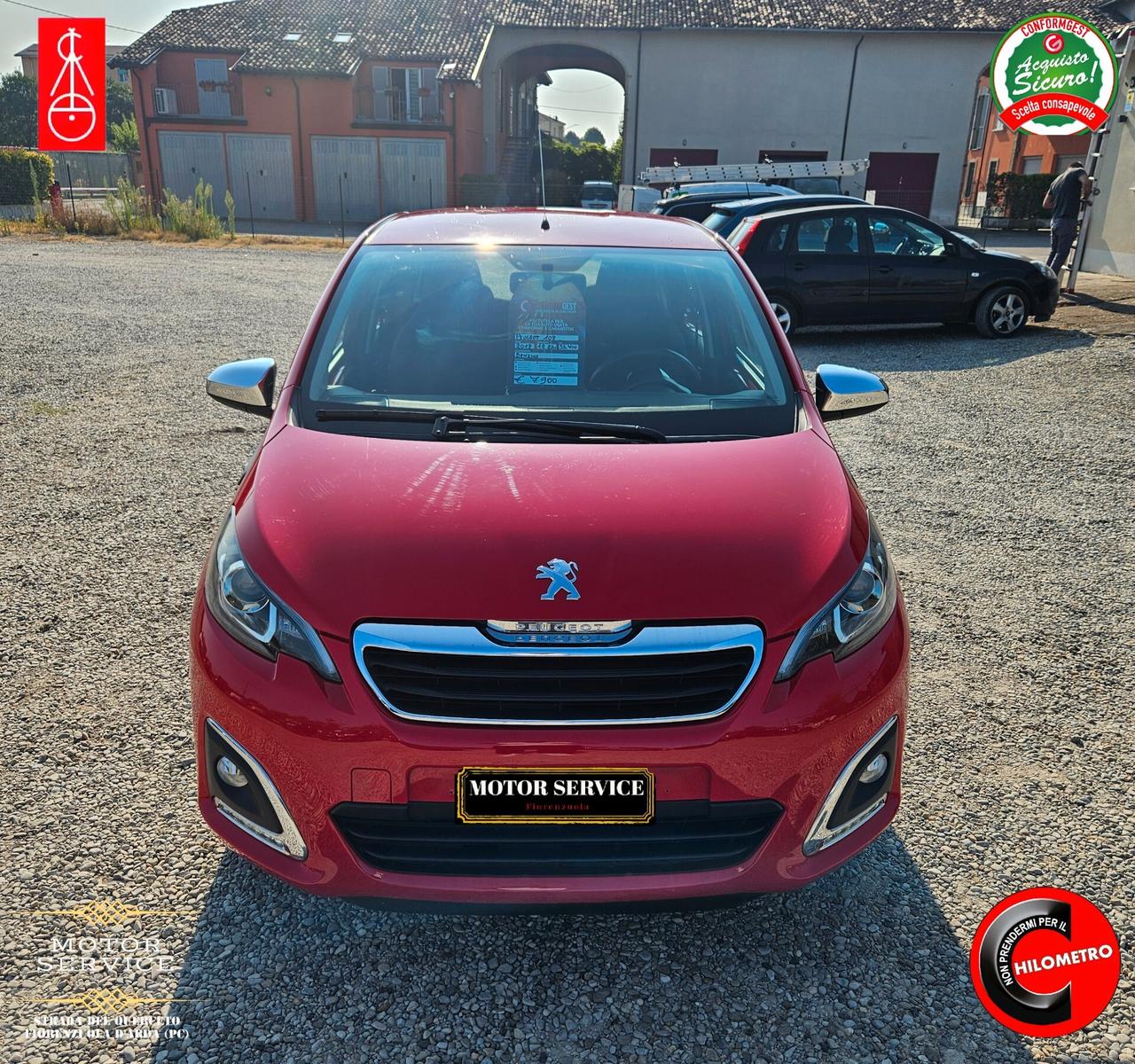 Peugeot 108 1.2 82cv Unipro da 79€ mese