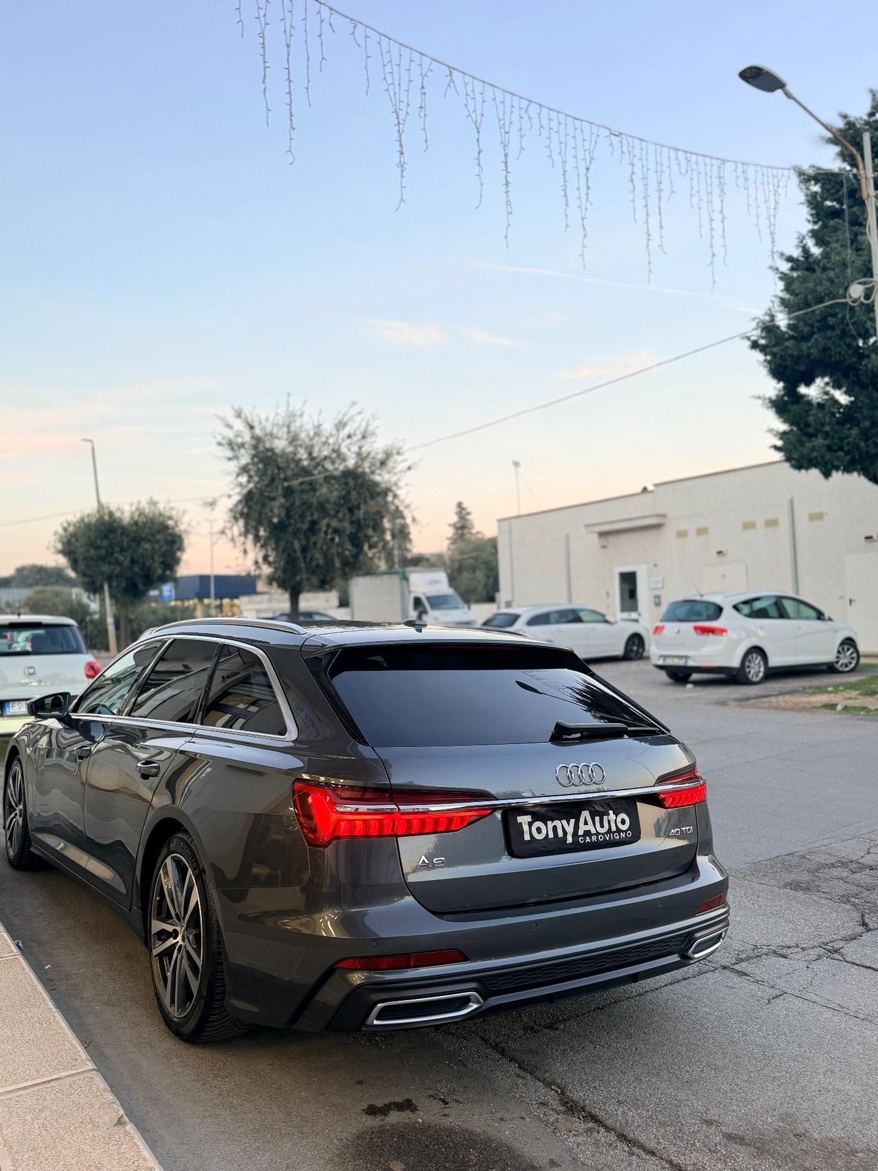 Audi A6 40 2.0 mhev (diesel/elettrica)TDI S tronic Sport, cambio s-tronic, modello S-LINE,KM CERTIFICATI