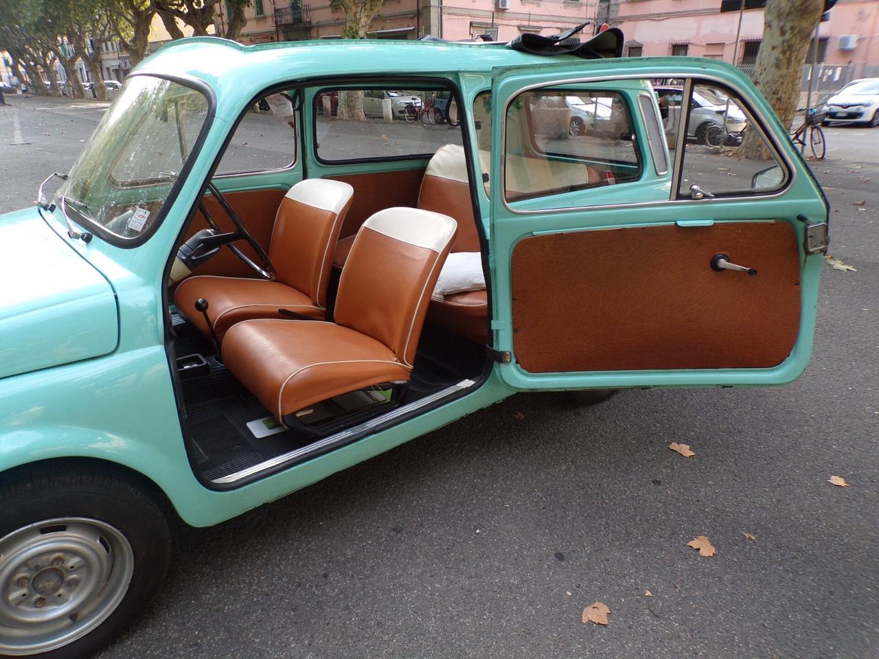 FIAT Autobianchi 500F - GIARDINIERA - ESEMPLARE UNICO - ISCRITTA ASI - LIBRETTO ORIGINALE