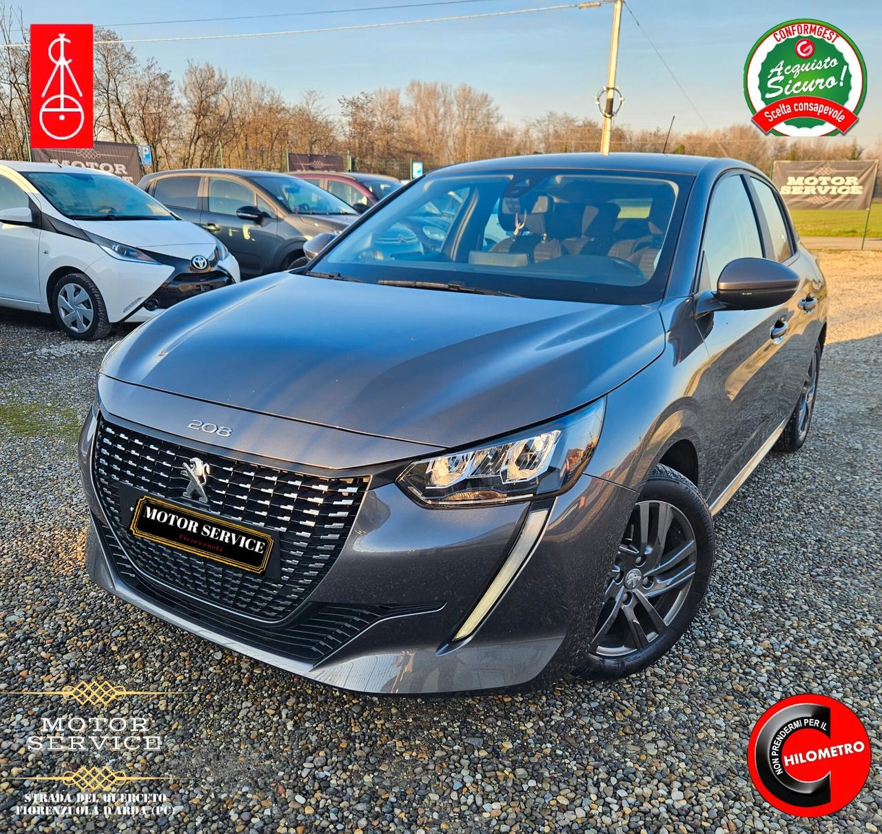 Peugeot 208 1.2 75cv 5 porte Allure da 99€ al mese