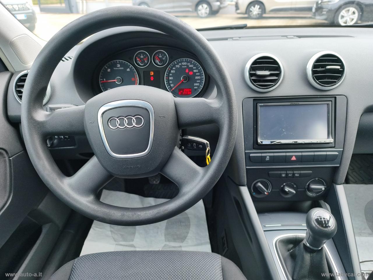 AUDI A3 SPB 1.6 TDI 90 CV CR Ambition