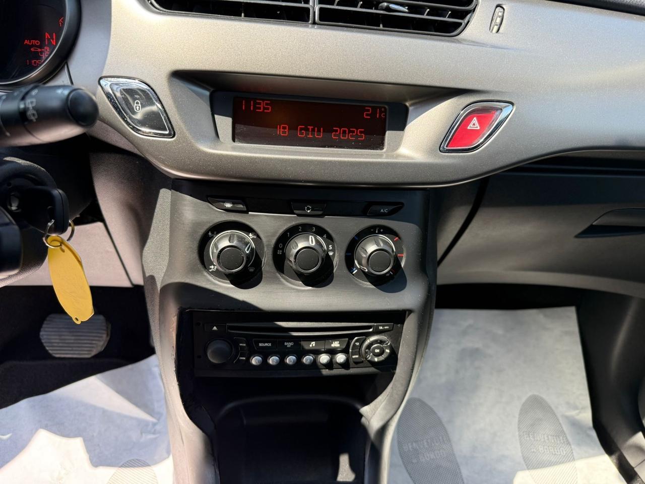 Citroen C3 1.2benz 82CV CAMBIO AUTOMATICO*OK NEOPATENTATI