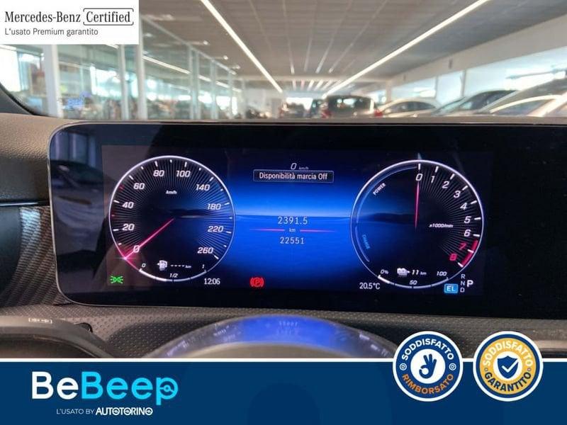 Mercedes-Benz Classe A A 250 E PHEV PROGRESSIVE ADVANCED AUTO