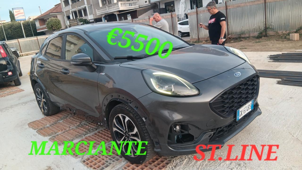 Ford Puma ST-LINE INCIDENTATA SINISTRATA MONDIALCARS