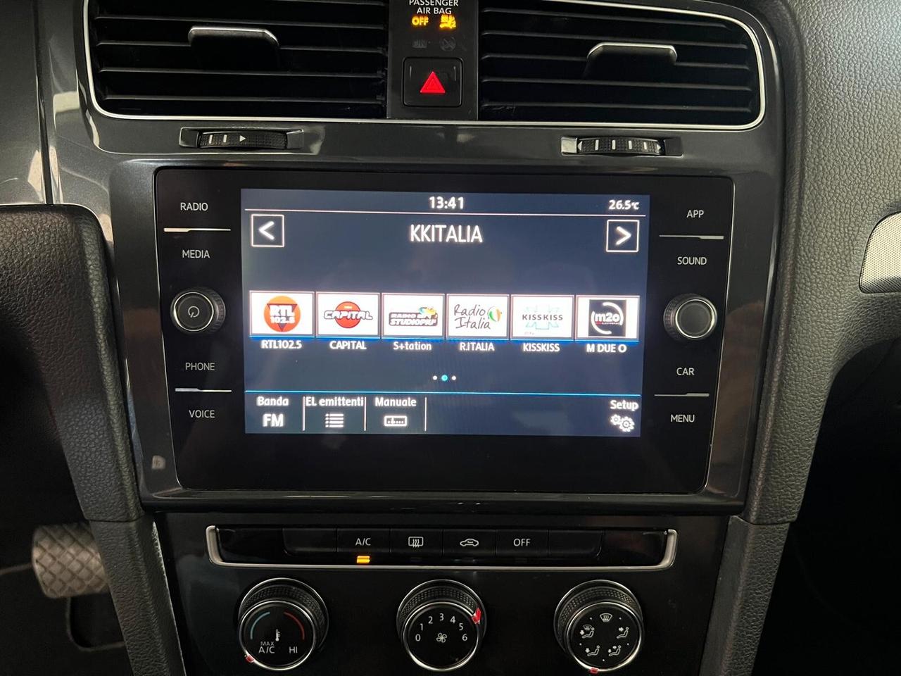 Volkswagen Golf 1.5 TGI DSG 5p. Executive BlueMotion Technology