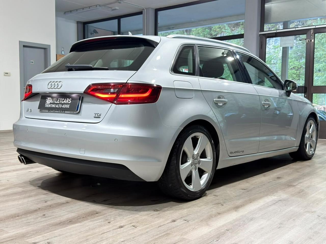 AUDI A3 SPORTBACK 2.0TDI 150CV QUATTRO