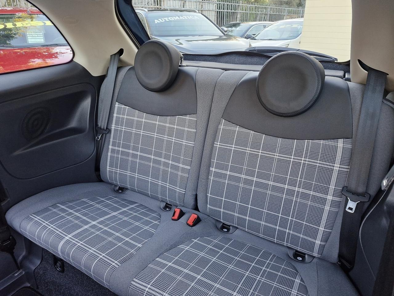 FIAT 500 1.2 BENZINA 69CV LOUNGE 80000KM ANNO 2017