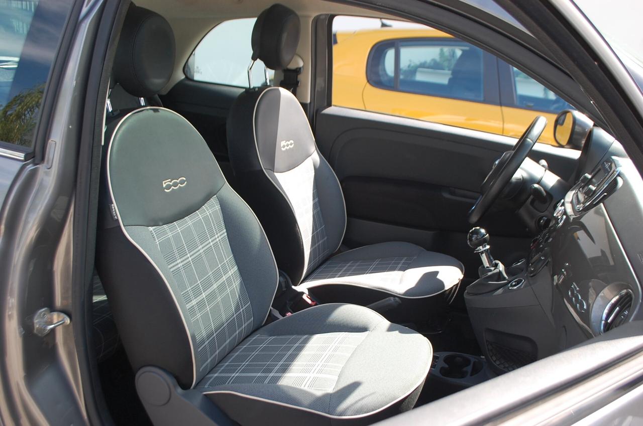 Fiat 500 1.2 Lounge 69CV Uff Italy Tetto USB Clima
