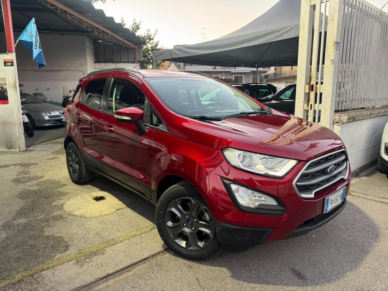Ford EcoSport 1.5 TDCi 99 CV 2018 GANCIO TRAINO A SCOMPARSA
