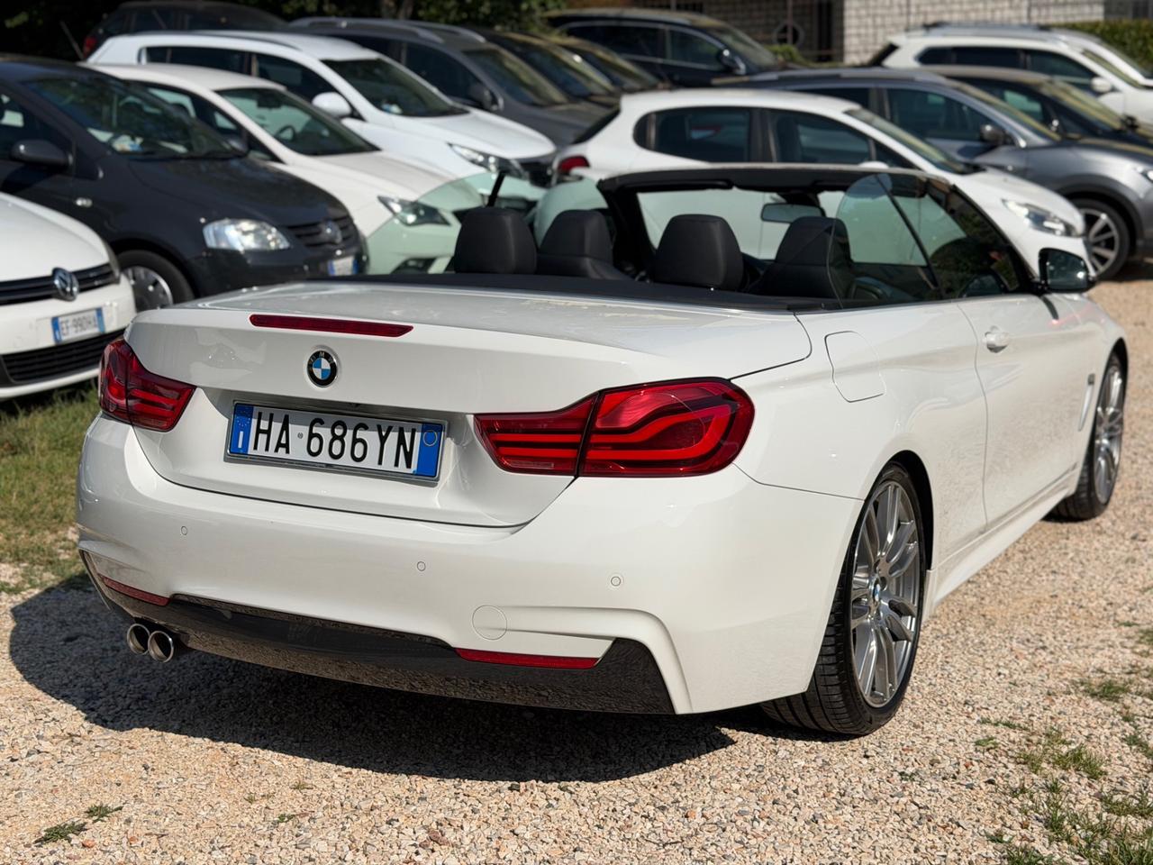 Bmw 420d EU6B MSPORT CABRIO PELLE NAVIPRO KMCERT GARANZ