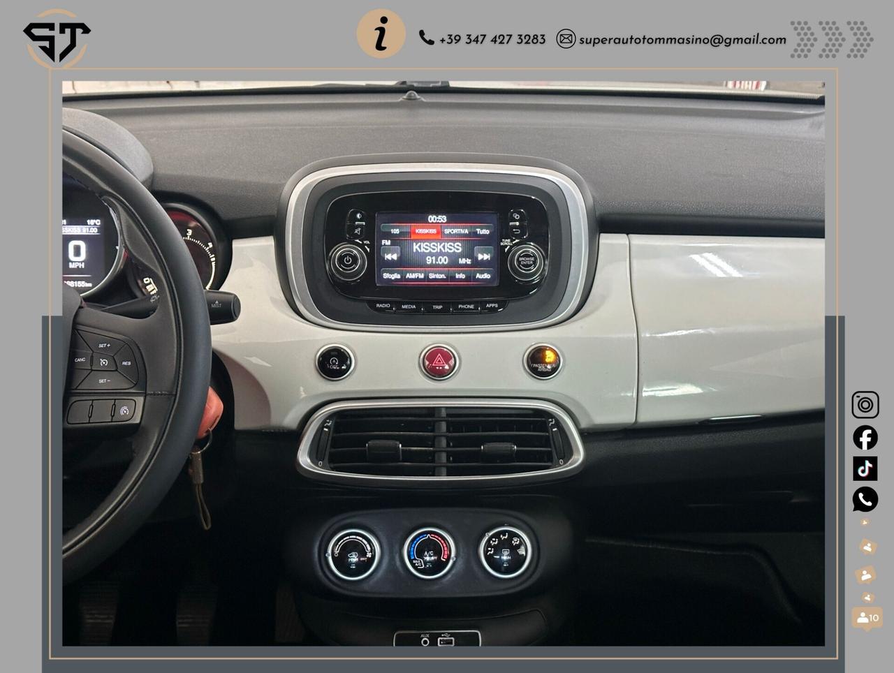Fiat 500X 1.3 MultiJet 95 CV PERFETTA