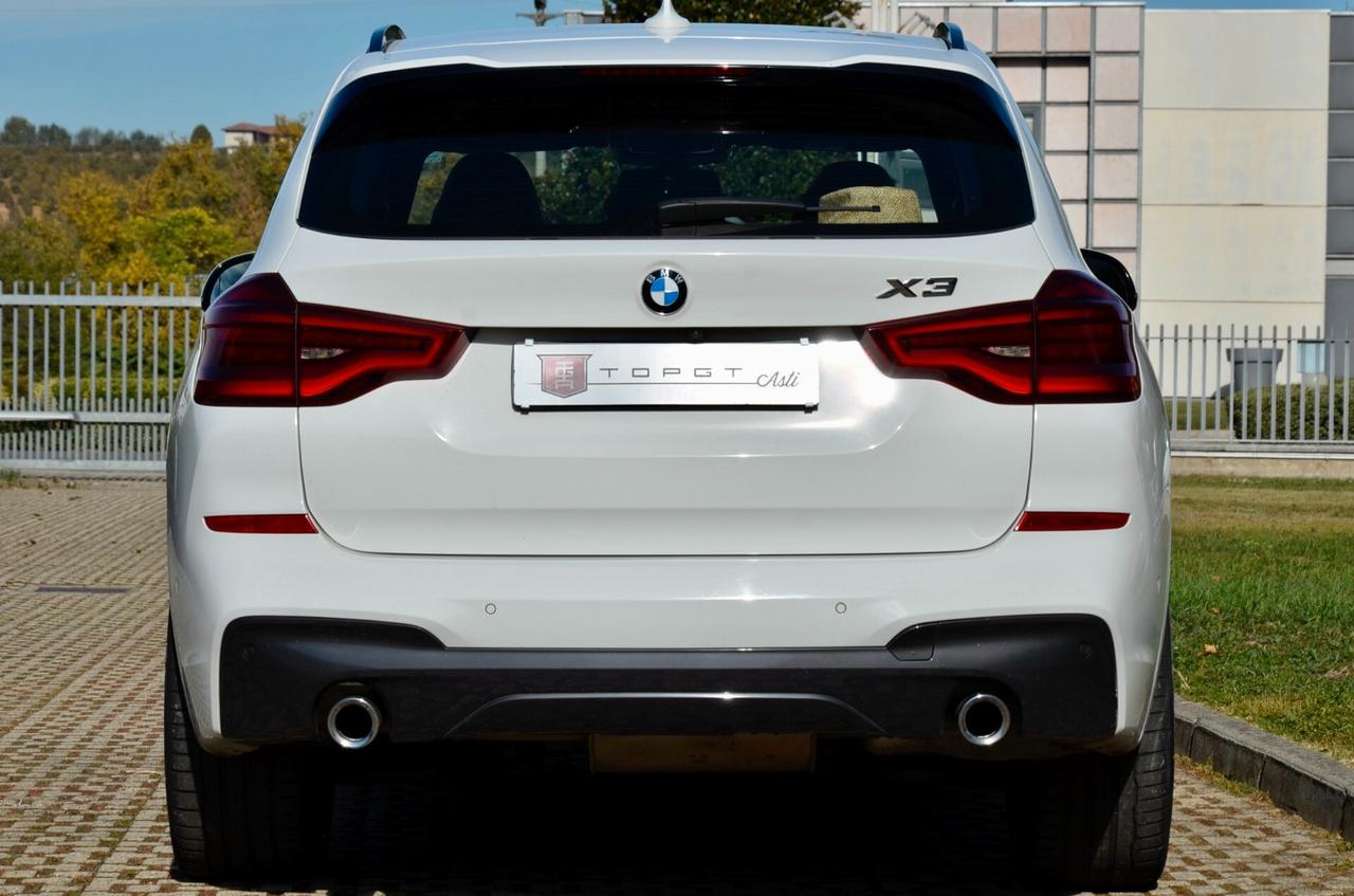 BMW X3 XDRIVE20d MSPORT 190cv AUTO, UFF ITALIANA, SERVICE BMW, EURO 6C, 21", NAVI, RETROCAMERA, FARI LED ADATTIVI, PERMUTE