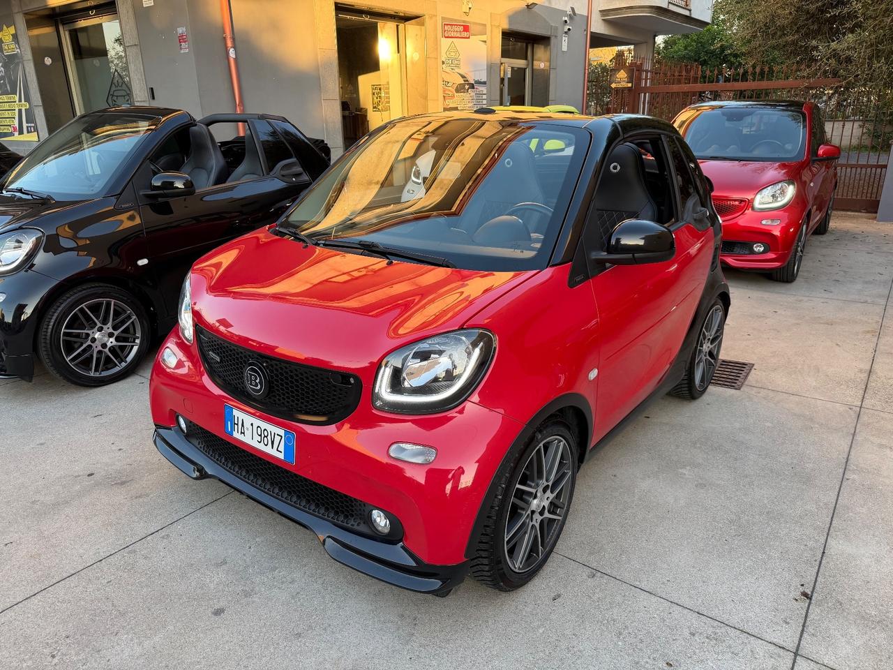 Smart ForTwo 90 0.9 Turbo twinamic cabrio Brabus edition