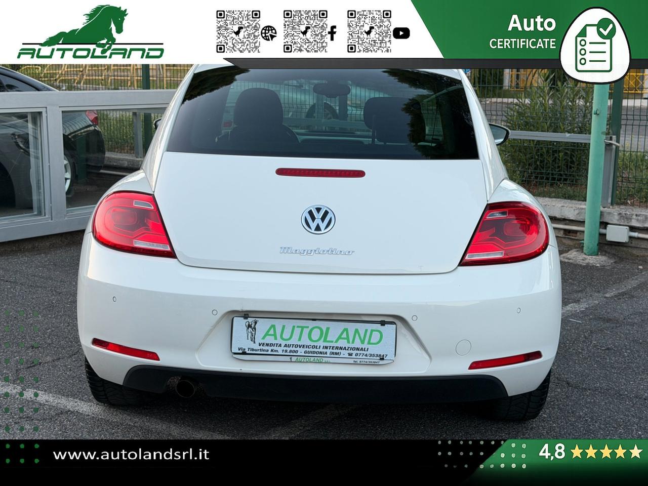 Volkswagen Maggiolino 1.6 tdi Design 105cv dsg
