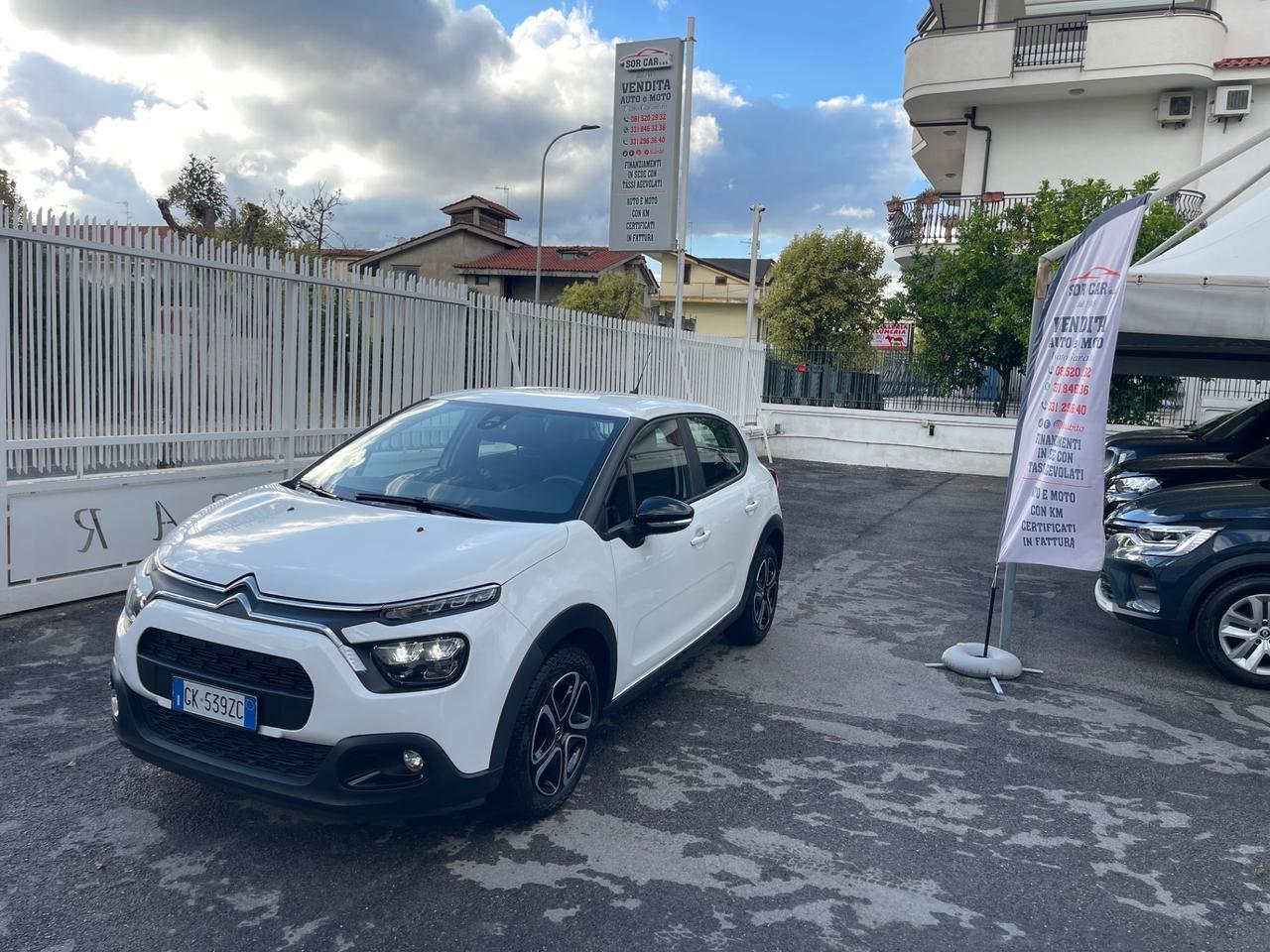 Citroen C3 BlueHDi 100 S&S Feel Pack KM 80.000CERTIFICATI!!!