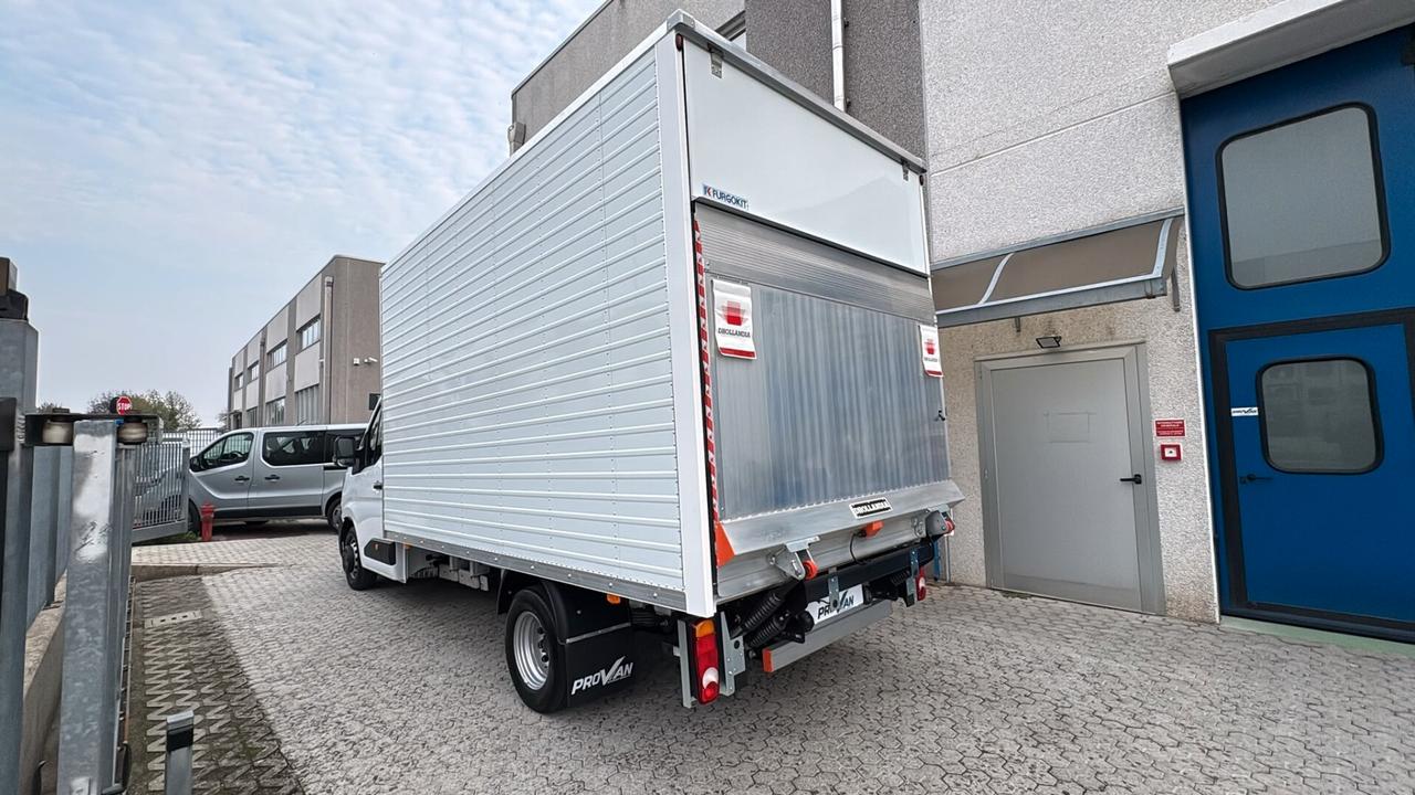 FURGONATURA 8 BANCALI CON SPONDA SU NISSAN INTERSTAR L3 GEMELLATO 150 CV