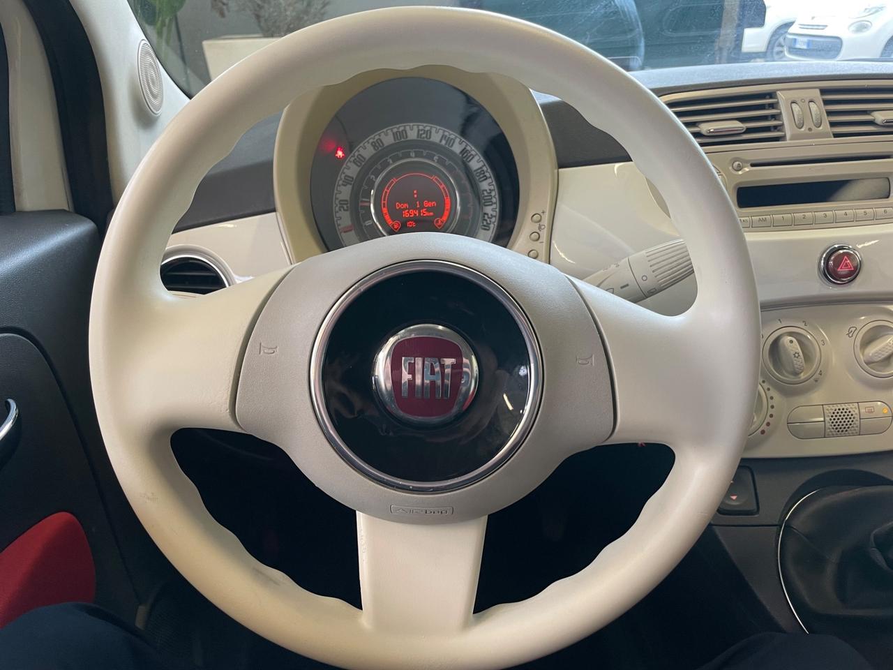 Fiat 500 1.2 Pop CERCHI IN LEGA - NEOPATENTATI - INTERNI ROSSI