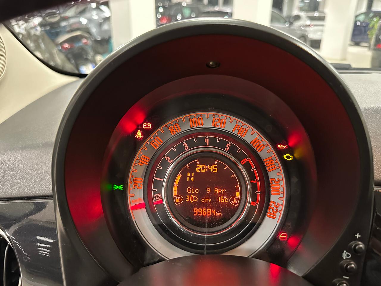 Fiat 500 1.2 Lounge 69 Cv Automatica - 2016