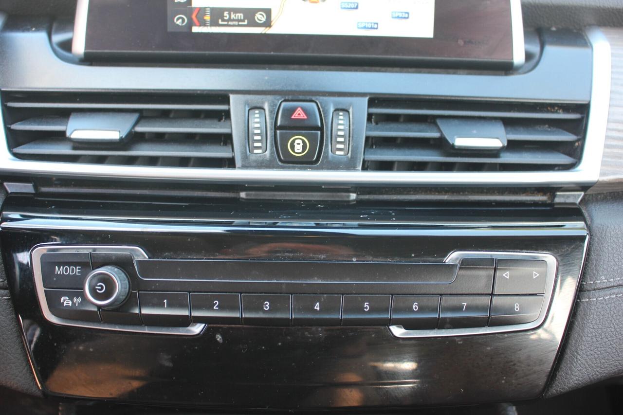 BMW 218d automatica luxury 7posti UNIPRO'*PREZZO VERO*CRONO TAGLIANDI