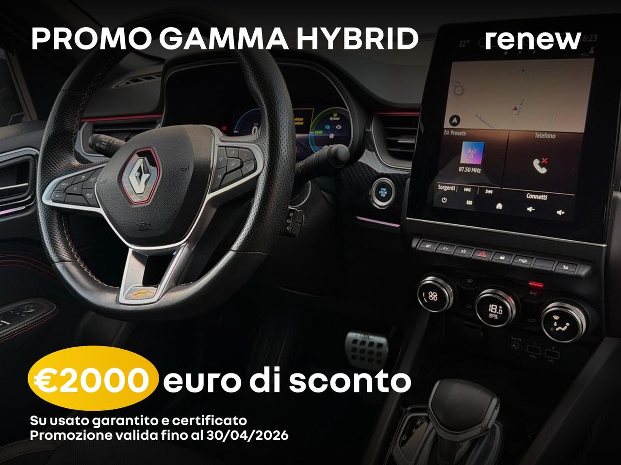 Renault Arkana 1.6 e-tech full hybrid r.s. line 145cv