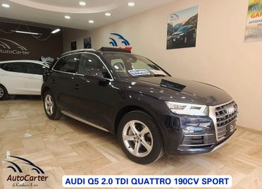 Audi Q5 2.0 TDI 190CV QUATTRO *TETTO-PELLE-XENO*