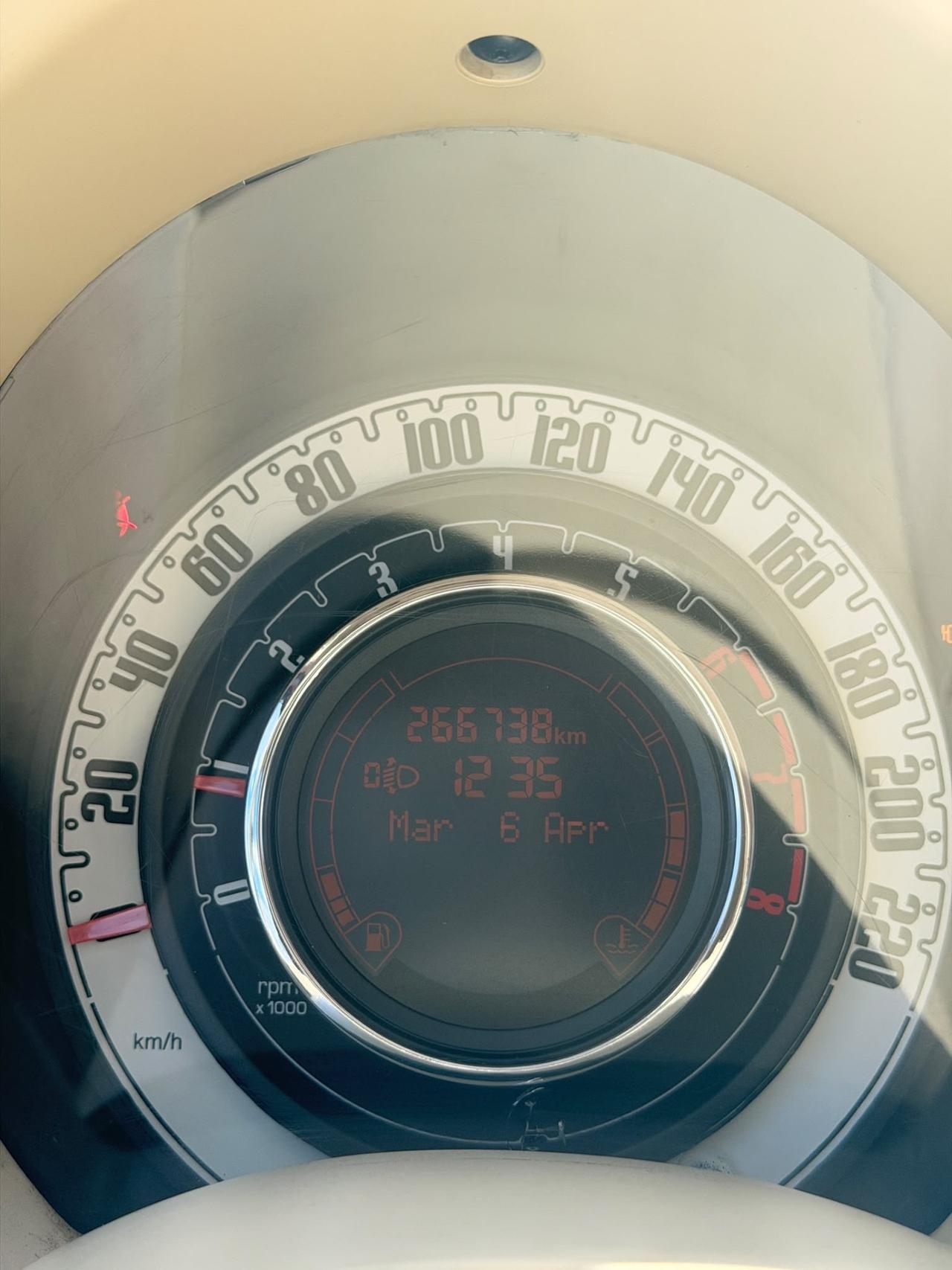 Fiat 500 GPL 1.2 69 cv-2013/AUX/USB