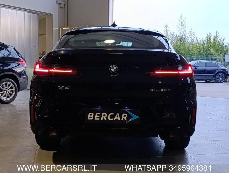 BMW X4 X4 xDrive20d 48V Msport*TETTO*HEAD UP DISPLAY*TELECAMERA*BMW LIVE COCKPIT*
