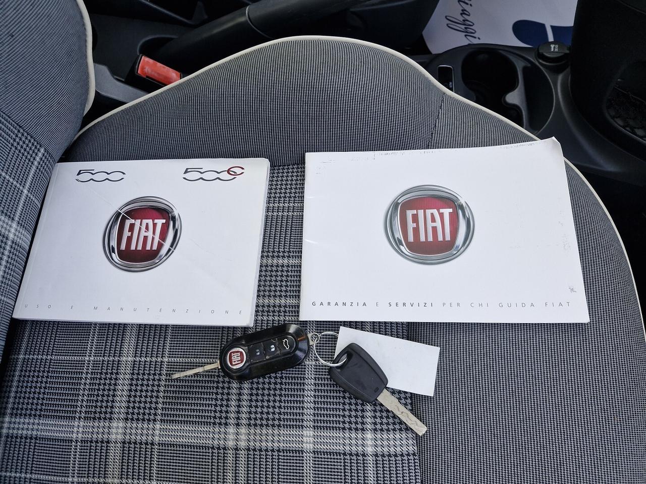 FIAT 500 1.2 BENZINA 69CV LOUNGE DICEMBRE 2015