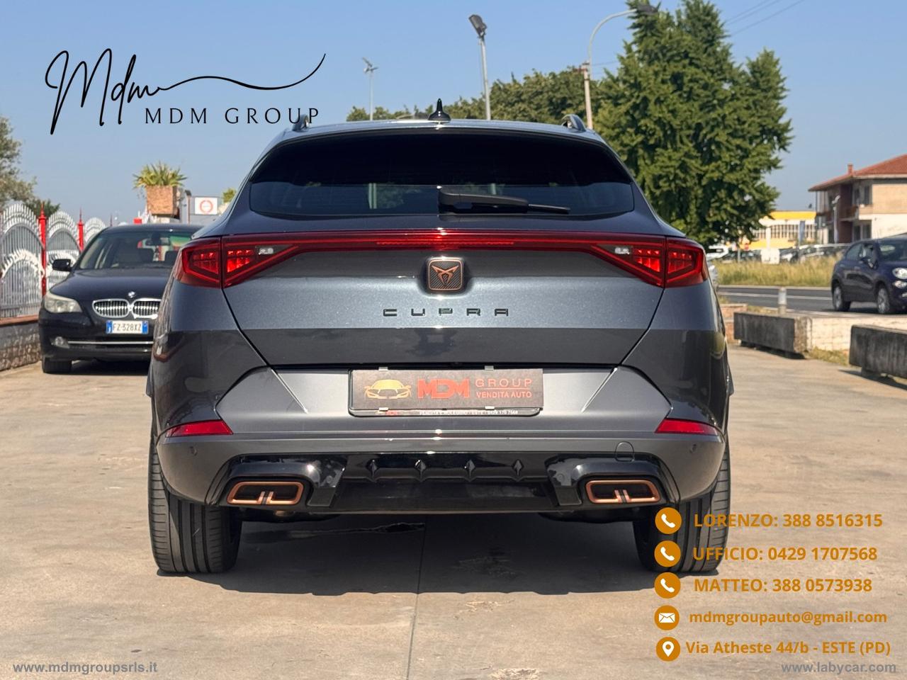 CUPRA Formentor 1.4 e-Hybrid DSG 204CV OK NEOPATENTATI