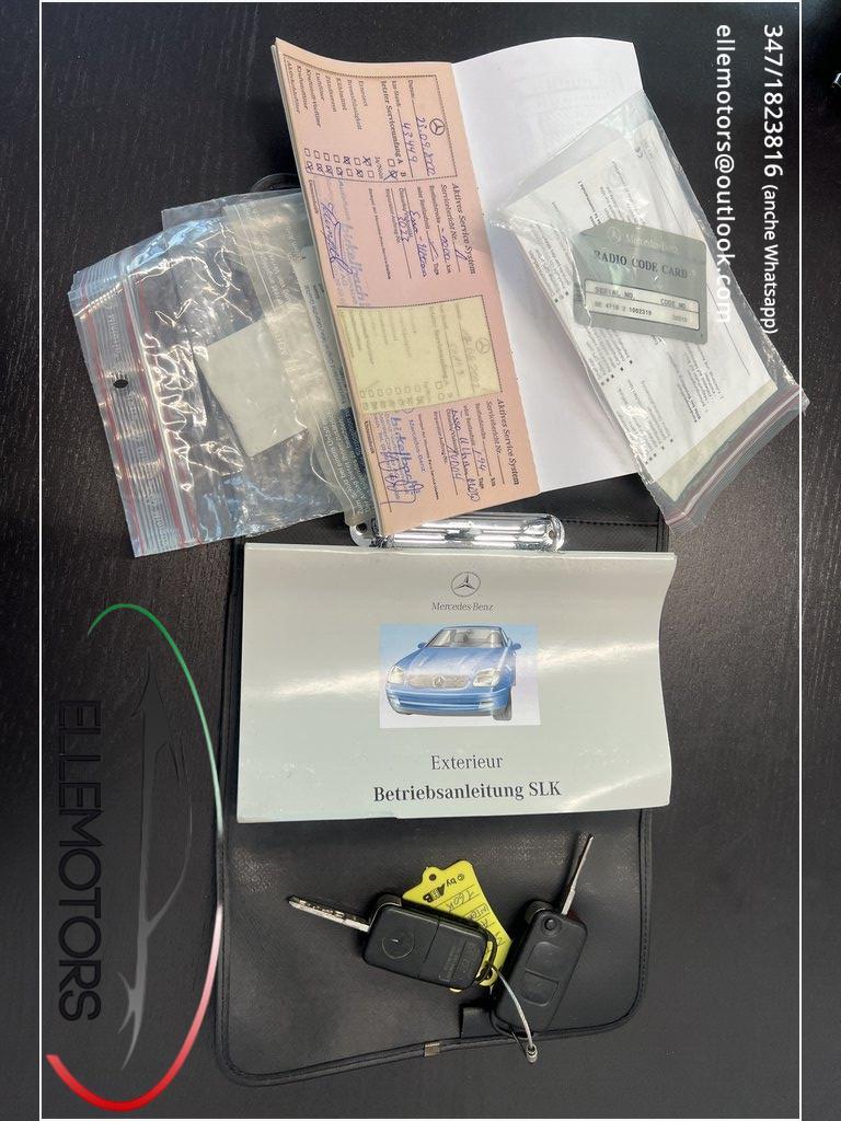 MERCEDES SLK 230 KOMPRESSOR MANUALE – PACCHETTO AMG – TAGLIANDI MERCEDES