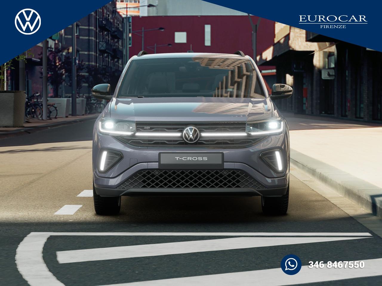 Volkswagen T-Cross 1.0 tsi r-line plus 115cv