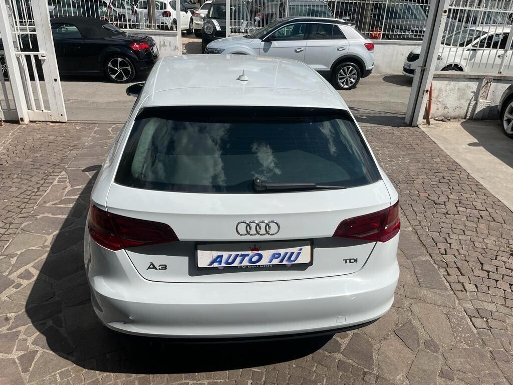 Audi A3 SPB 2.0 TDI S tronic Ambition GUIDA INGLESE