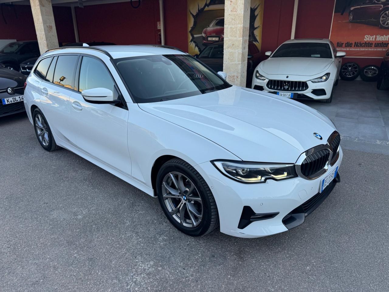 Bmw 318 320d 48V Touring Luxury Led Pelle Cockpit