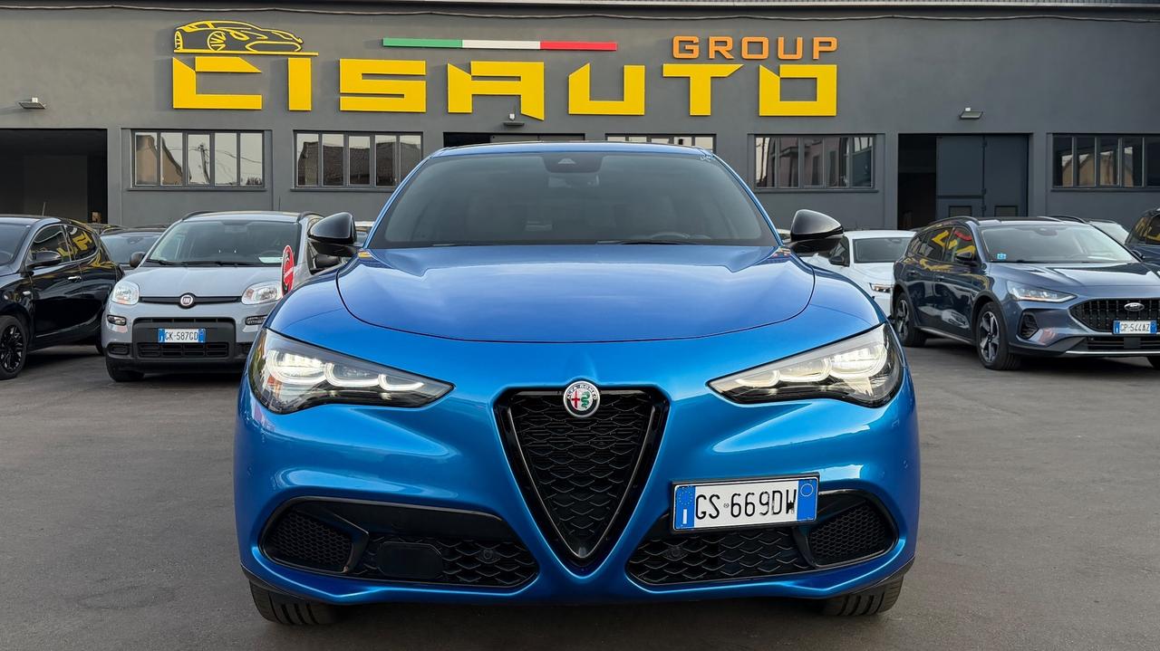 ALFA ROMEO STELVIO Q4 2.2 COMPETIZIONE TURBODIESEL AT8 210 CV - VOLANTE E SEDILI IN PELLE RISCALDATI, FULL LED