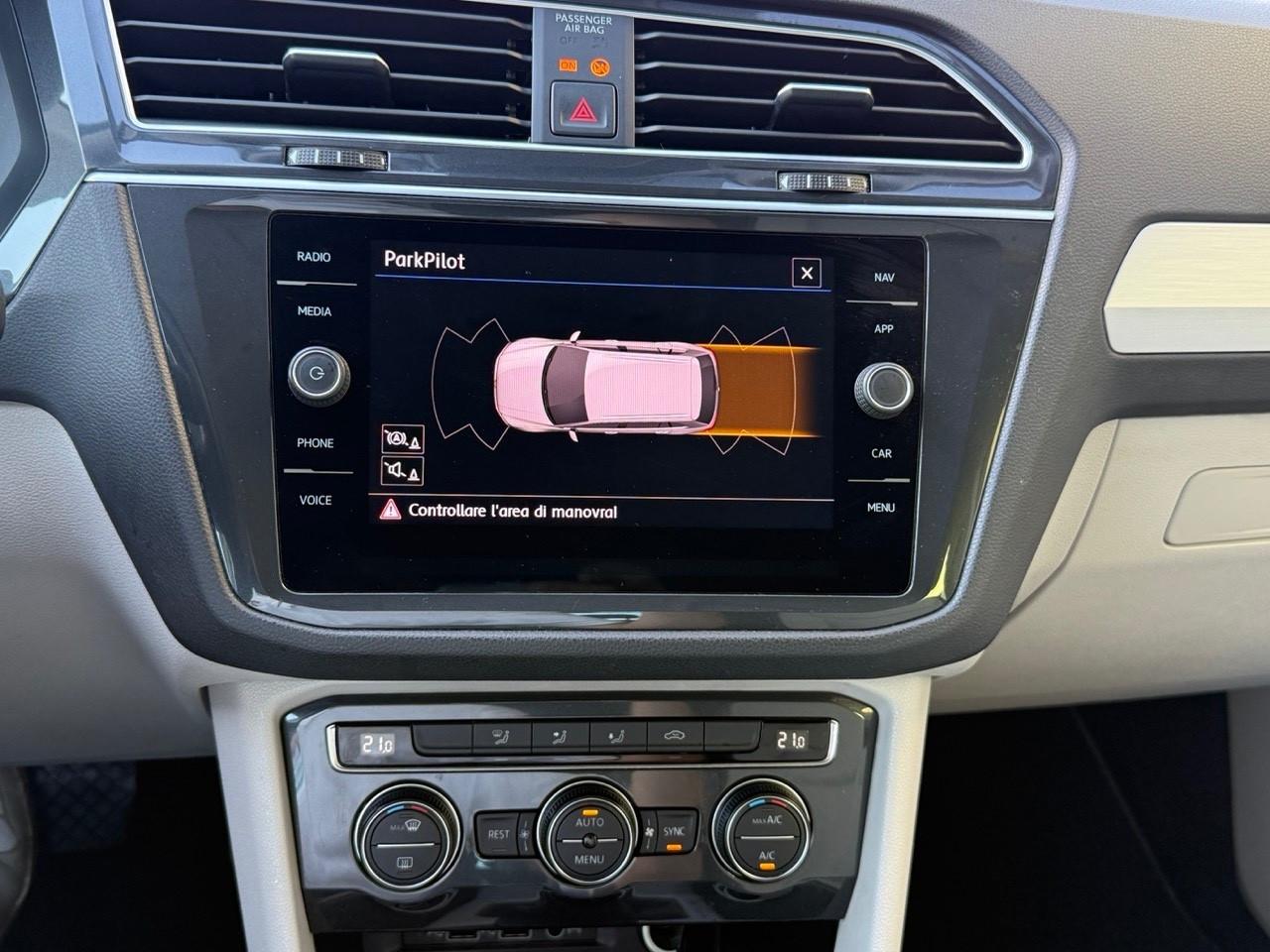 VW Tiguan 2.0 TDI DSG 2020 PREZZO REALE/TG UFFICIALI