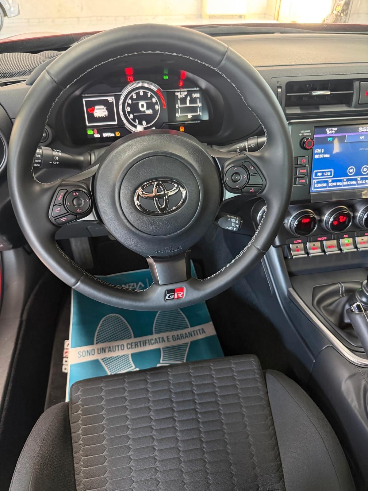 Toyota GR86 UFFICIALE ITALIANA KM 5.000