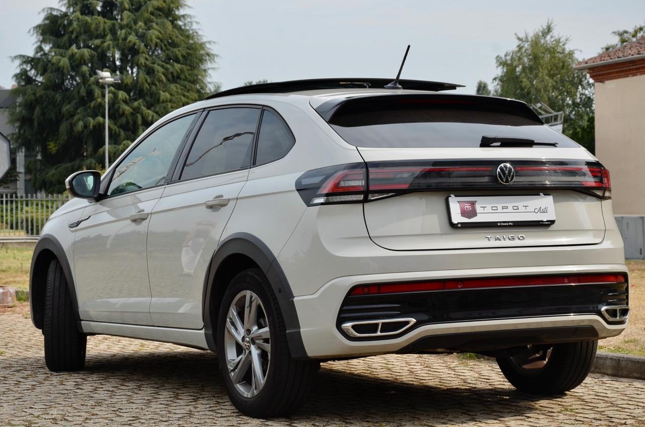 VOLKSAWGEN TAIGO 1.0 TSI R-LINE 110cv, UNICOPROPRIETARIO, UFF ITALIANA, SERVICE UFF VW, TETTO, EURO 6D, FARI LED, PERMUTE