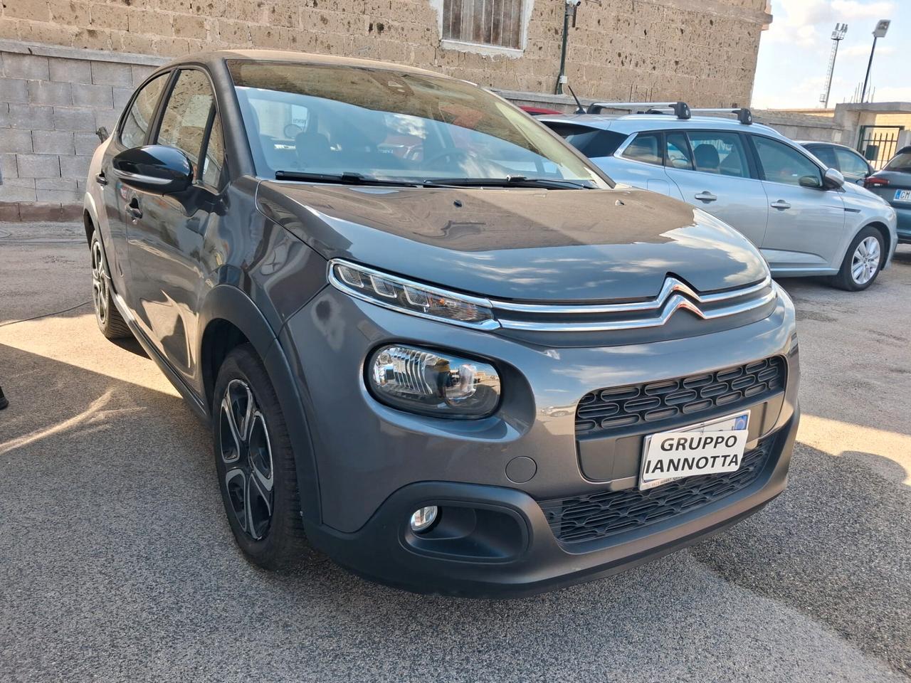 Citroen C3 PureTech 82 C.V. KM 56605 GARANZIA 12 MESI CON CERTIFICATO DI CONFORMITA