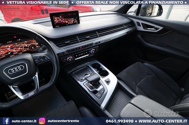 Audi Q7 50 TDI quattro S-LINE SLINE 7POSTI GANCIO