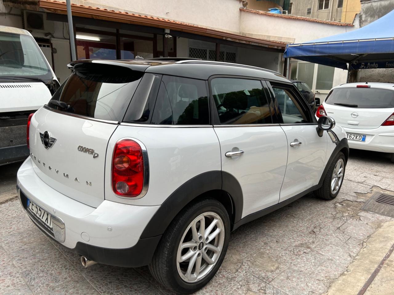 Mini Cooper D Countryman Automatica Tettuccio Apribile