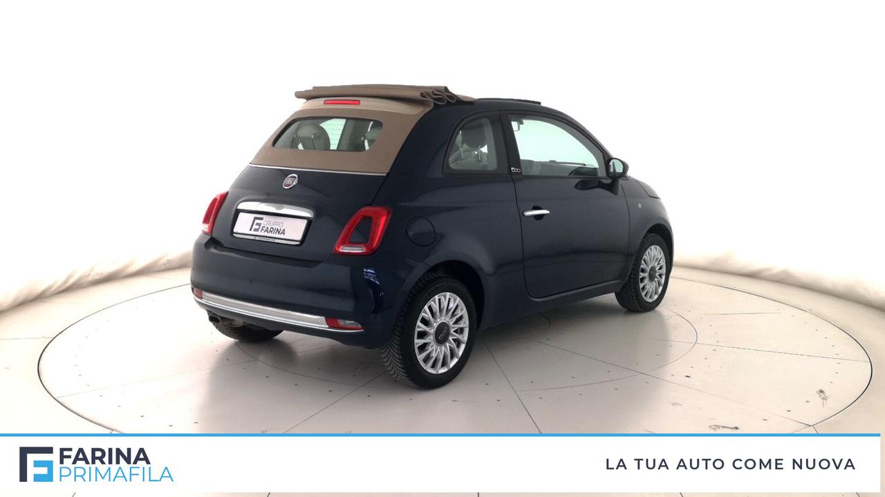 FIAT 500C III 2015 - 500C 1.2 Lounge 69cv dualogic my20